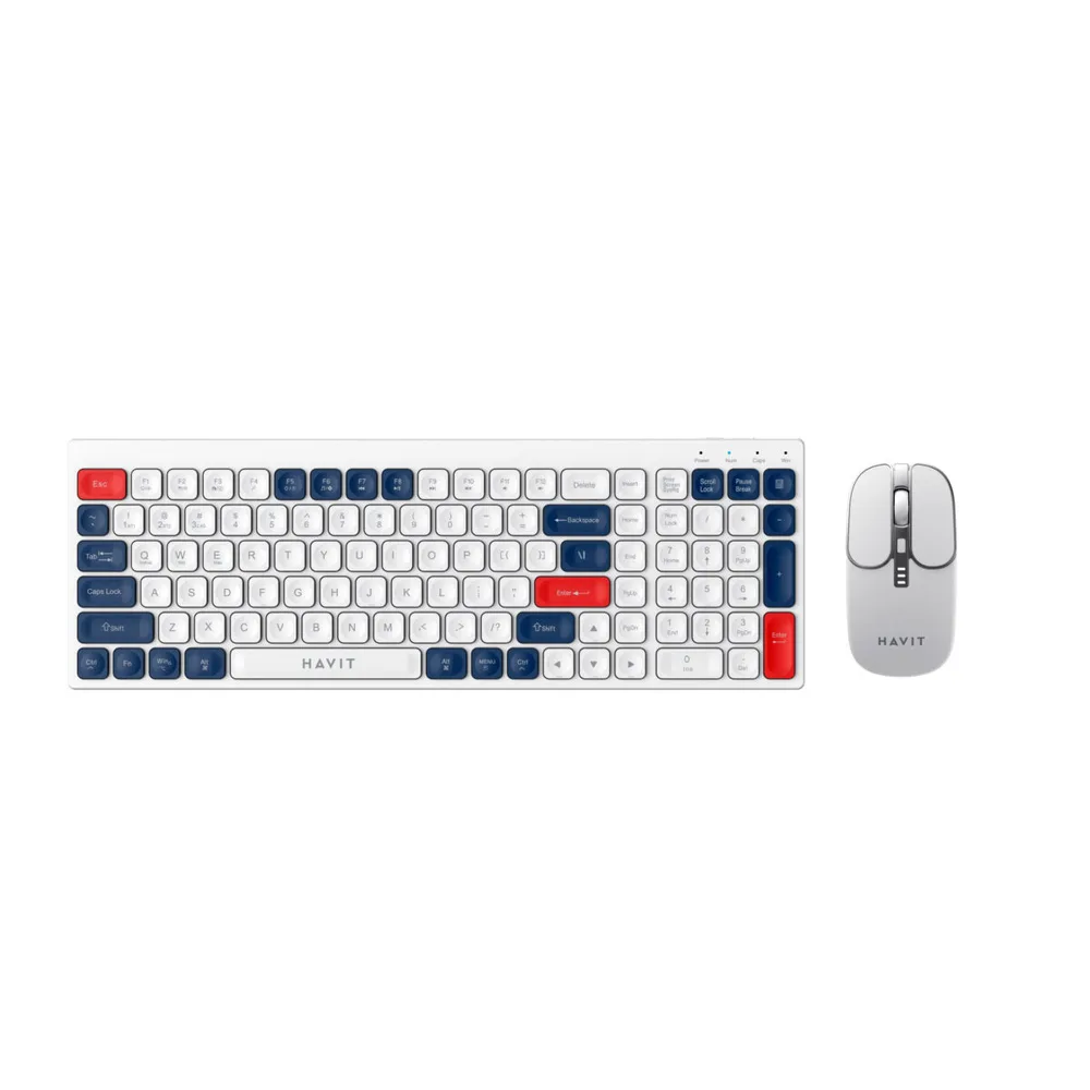 Kit teclado y mouse inalámbrico Havit KB830WB-SP