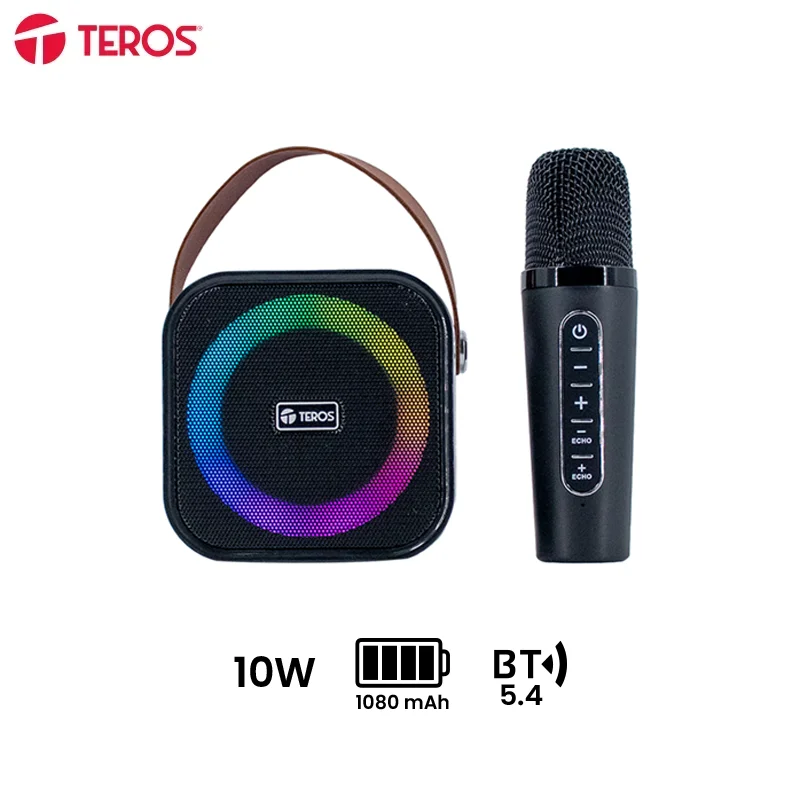 Teros Parlante Teros Mod 6013N Sub / Bluetooth / FM con Micrófono Inalámbrico