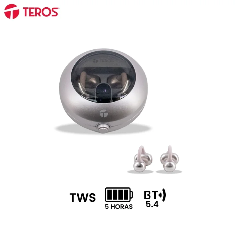 Teros Audífono Teros Mod 80712 Rose / Blanco Mod Titanium Bluetooth